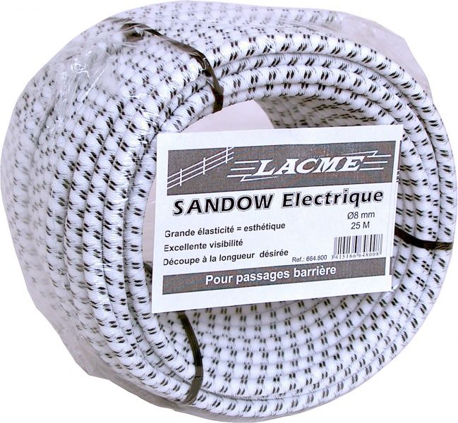 Elastické lano pro elekrický ohradník